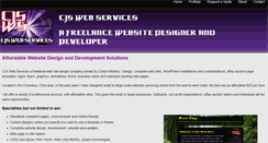 Desktop Screenshot of cjswebservices.com